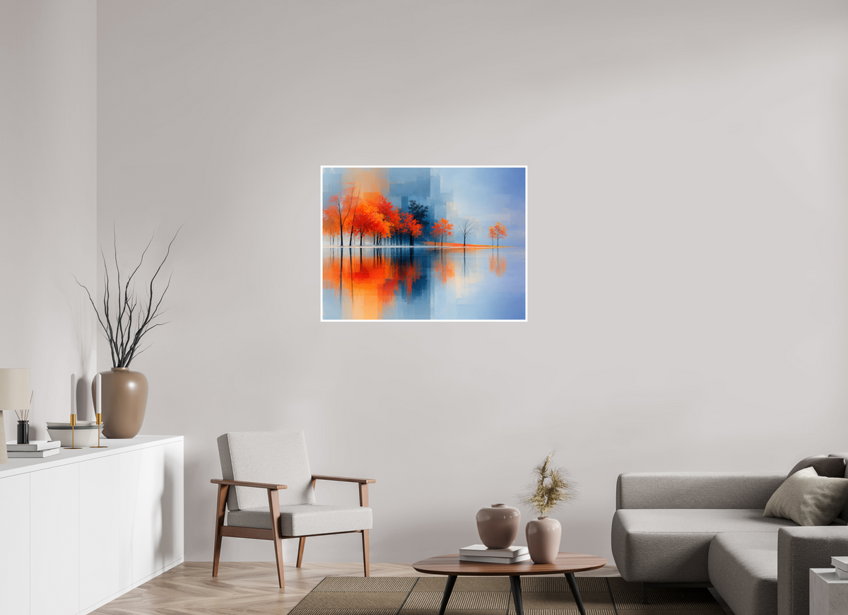 100 x 75 cm, Fine Art Print Hahnemühle Baryta Uferglut