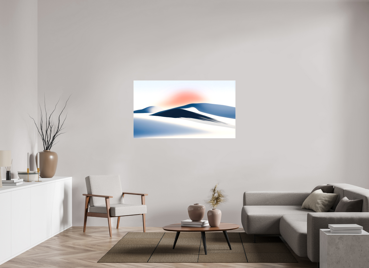 144 x 81 cm, Leinwand glänzend Formen der Stille-02