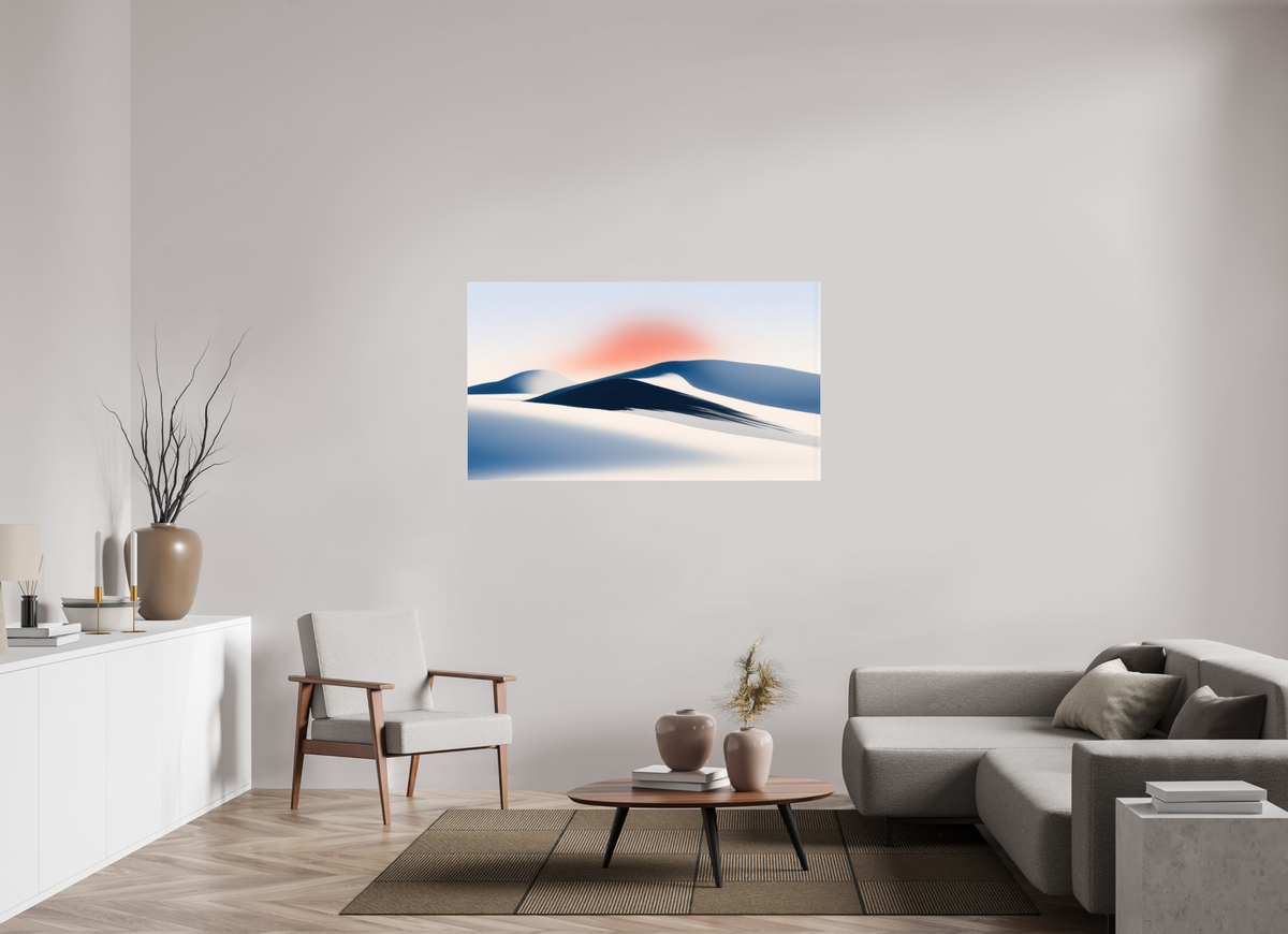 144 x 81 cm, Acrylglas glänzend standard Formen der Stille-02