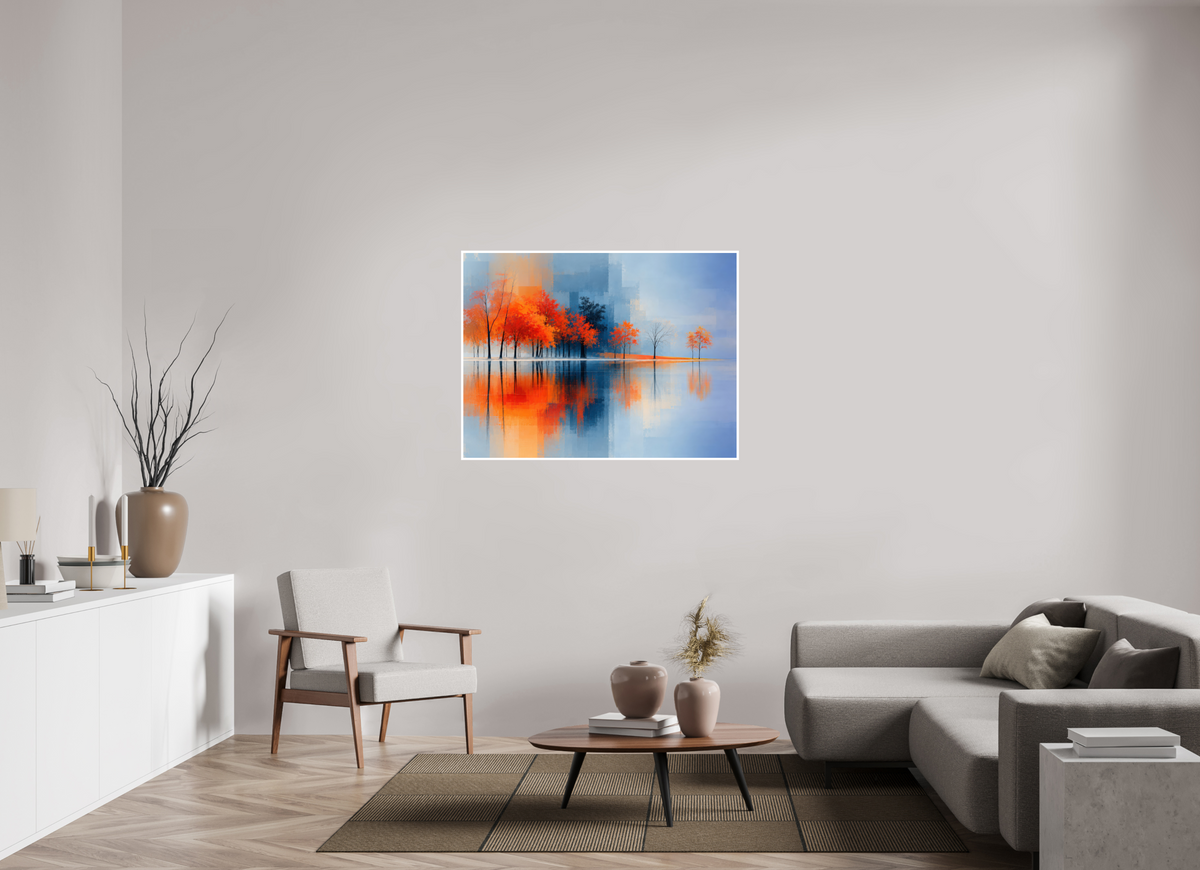 120 x 90 cm, Fine Art Print Hahnemühle Baryta Uferglut