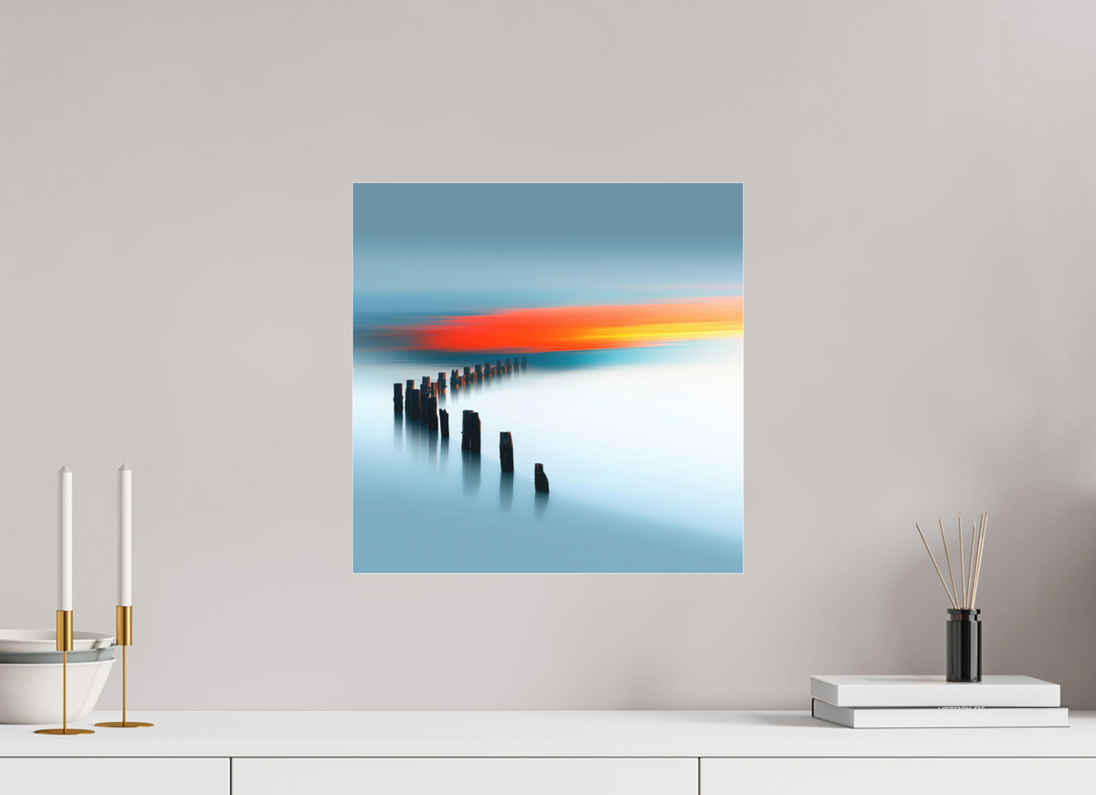 40 x 40 cm, Fine Art Pigmentdruck hinter Acrylglas Pfad ins Licht