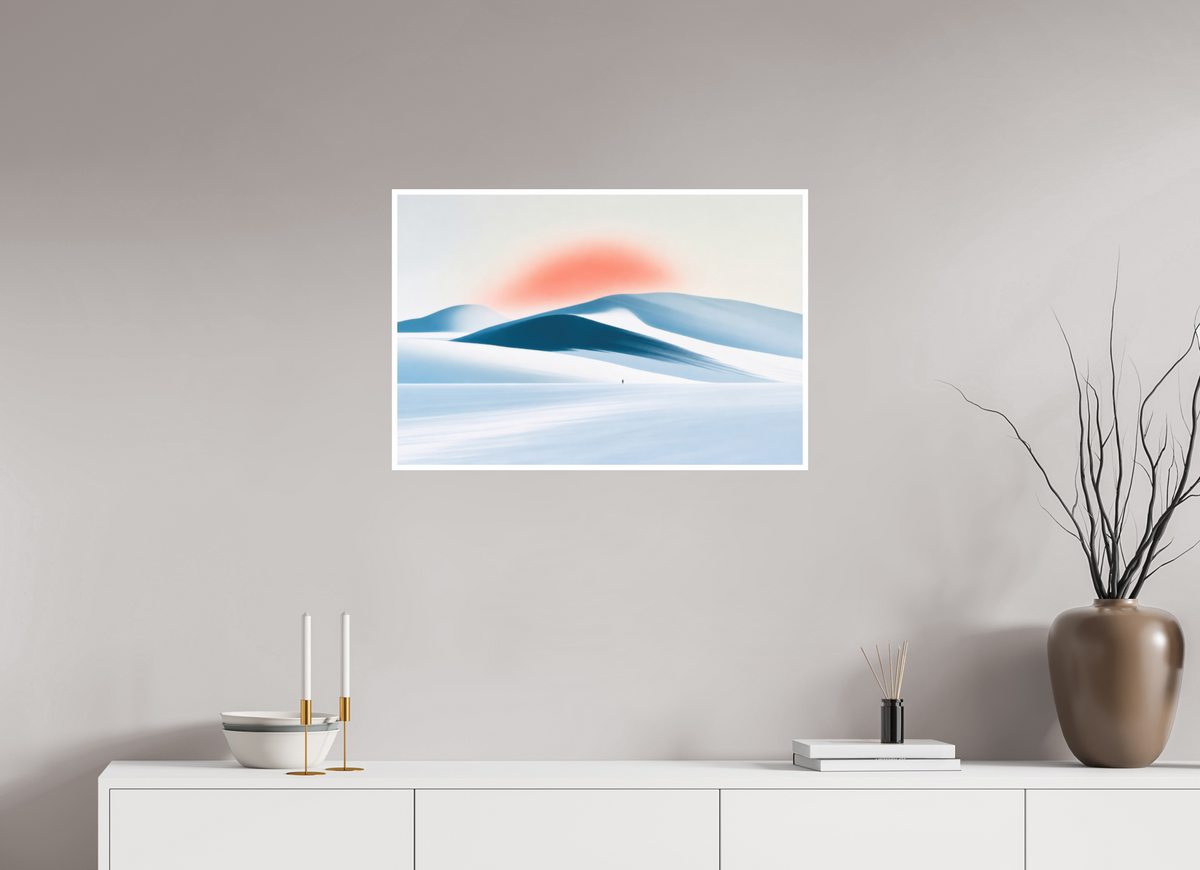 75 x 50 cm, Fine Art Print Hahnemühle Baryta Spur in der Stille