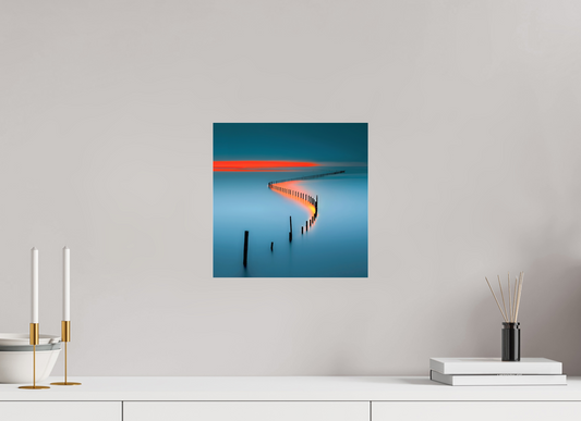 30 x 30 cm, Acrylglas glänzend standard Lichtweg im Watt