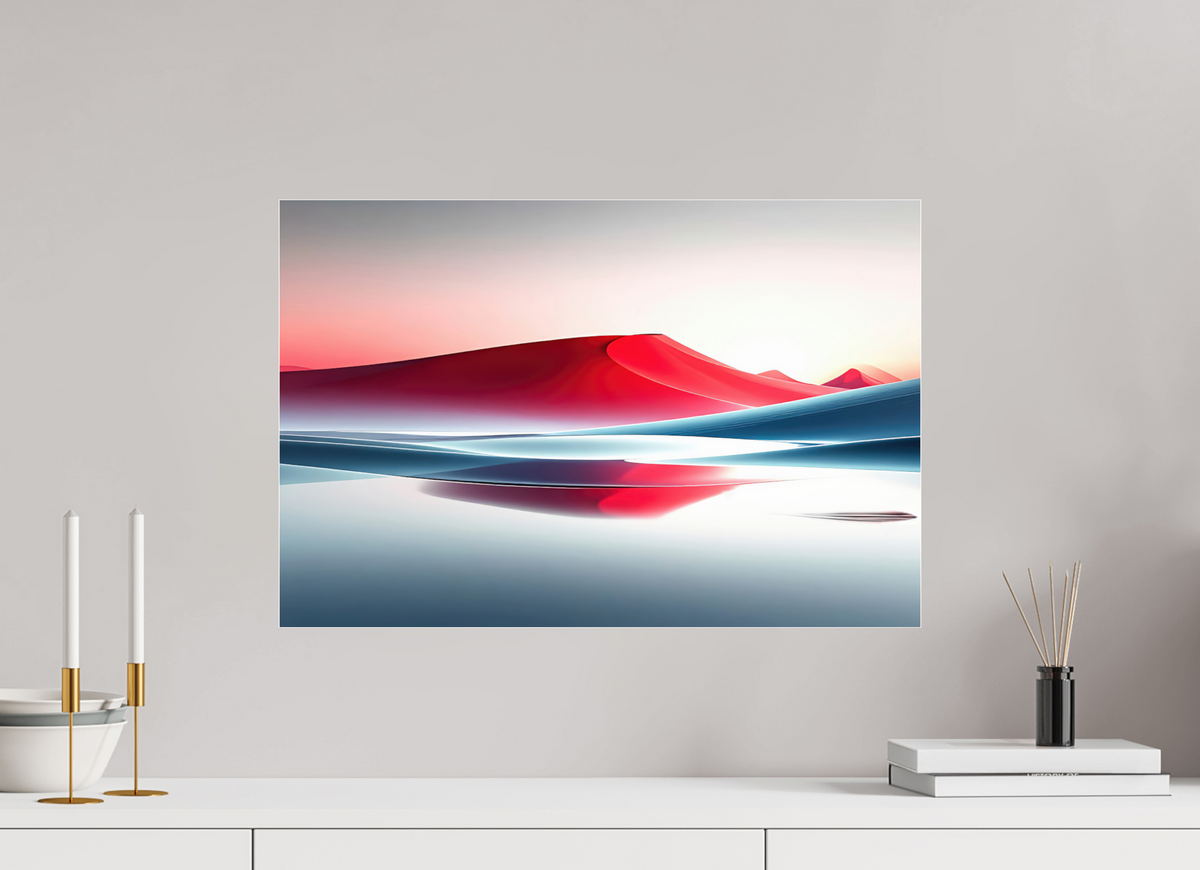 60 x 40 cm, Acrylglas glänzend standard Im Fluss der Formen