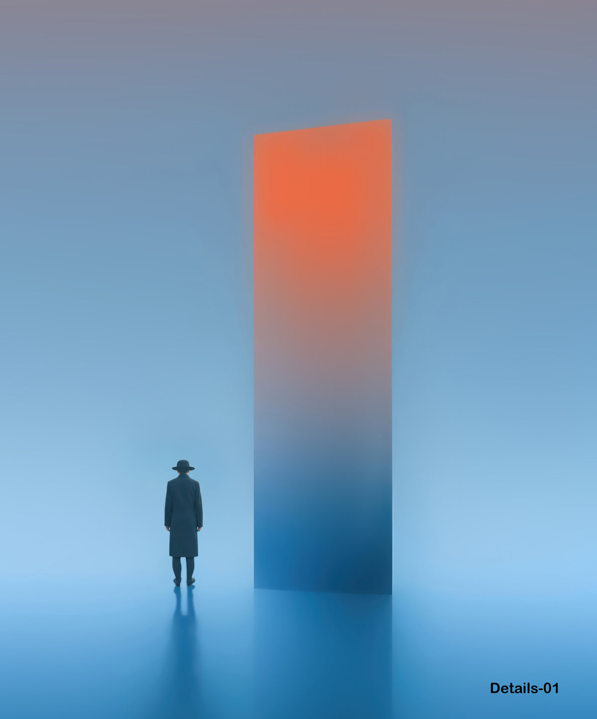 Passaggio al tramonto — Arte da parete, stampa d'arte, tela, stampa su acrilico
