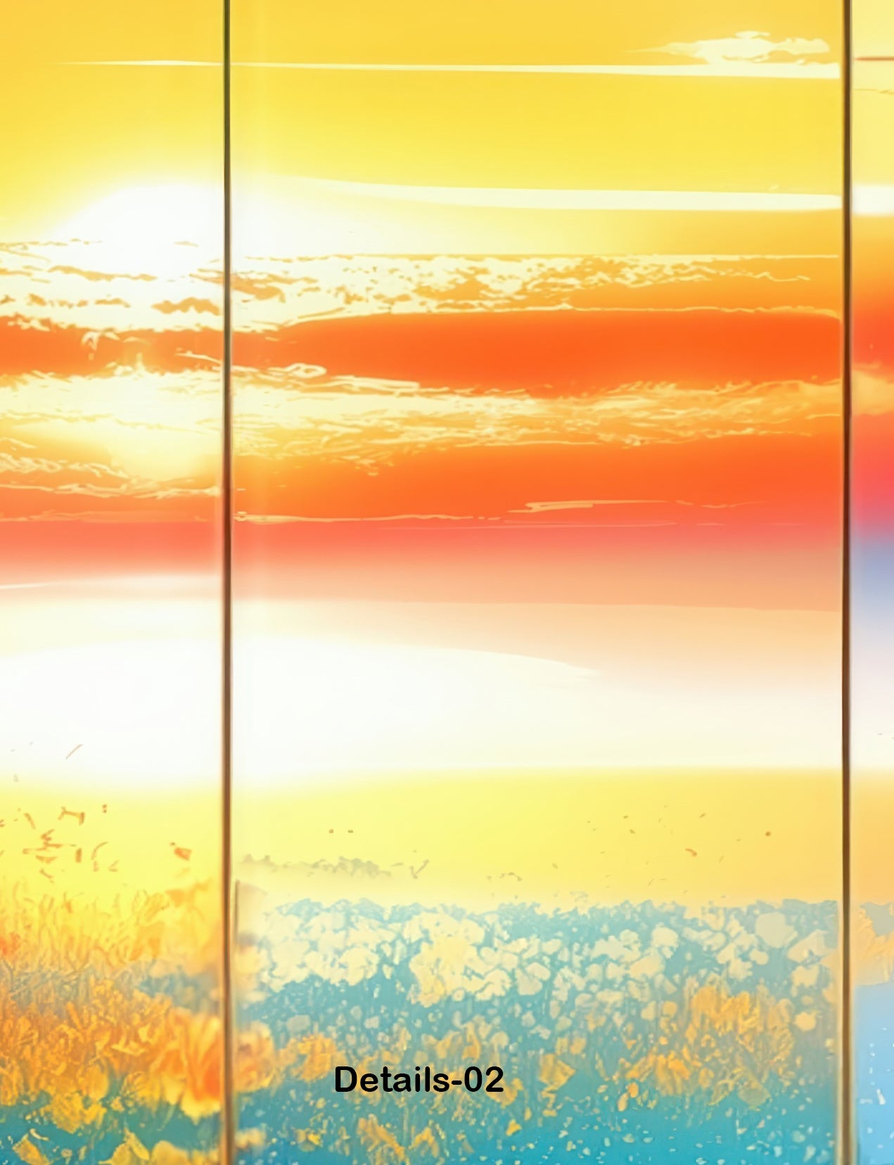Fenster zum Meer-01—Wandkunst, Fine Art Print, Leinwand, Acryldruck, Alu-Dibond