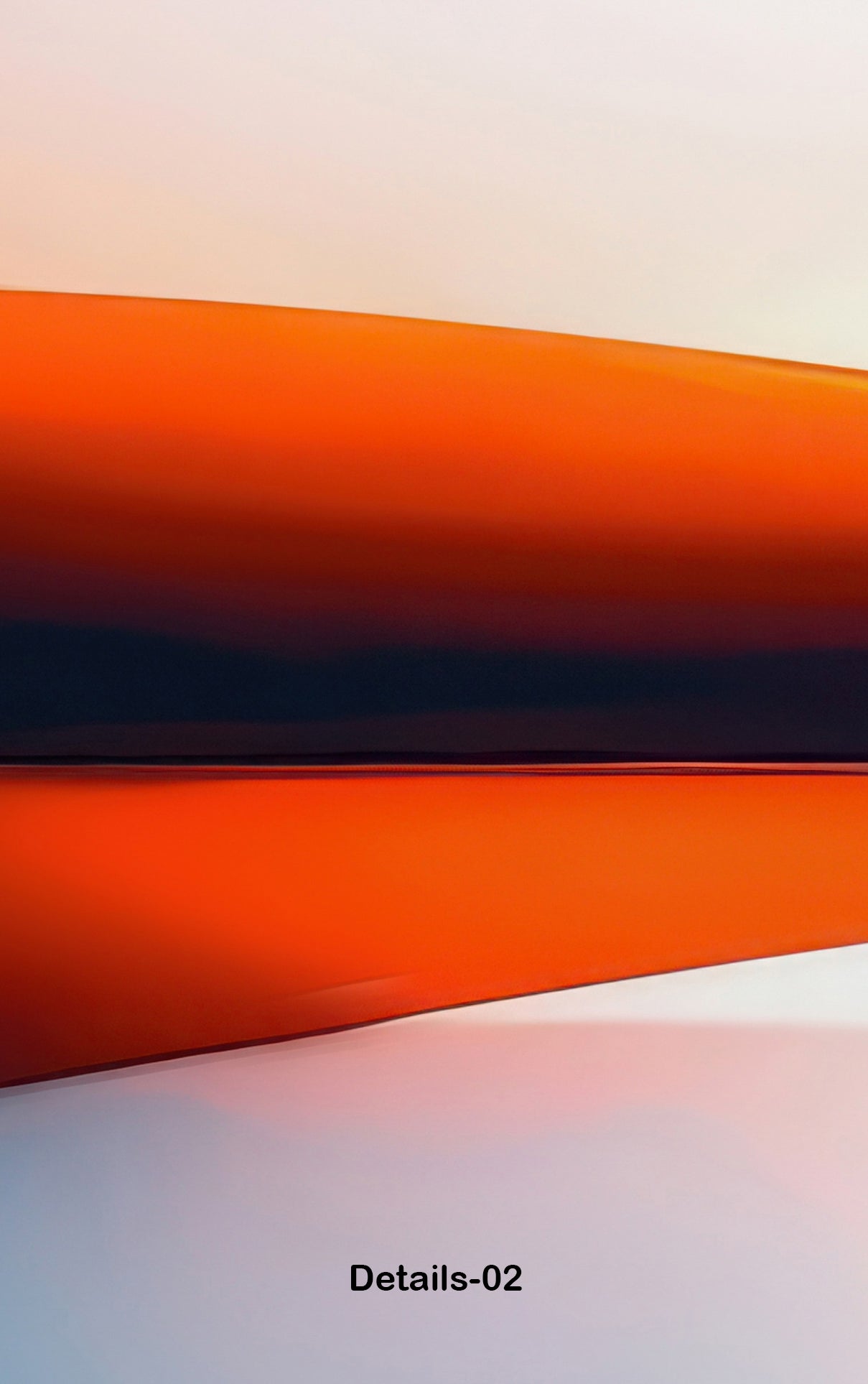 Lichtlinie am Horizont-01—Wandkunst, Fine Art Print, Leinwand, Acryldruck, Alu-Dibond