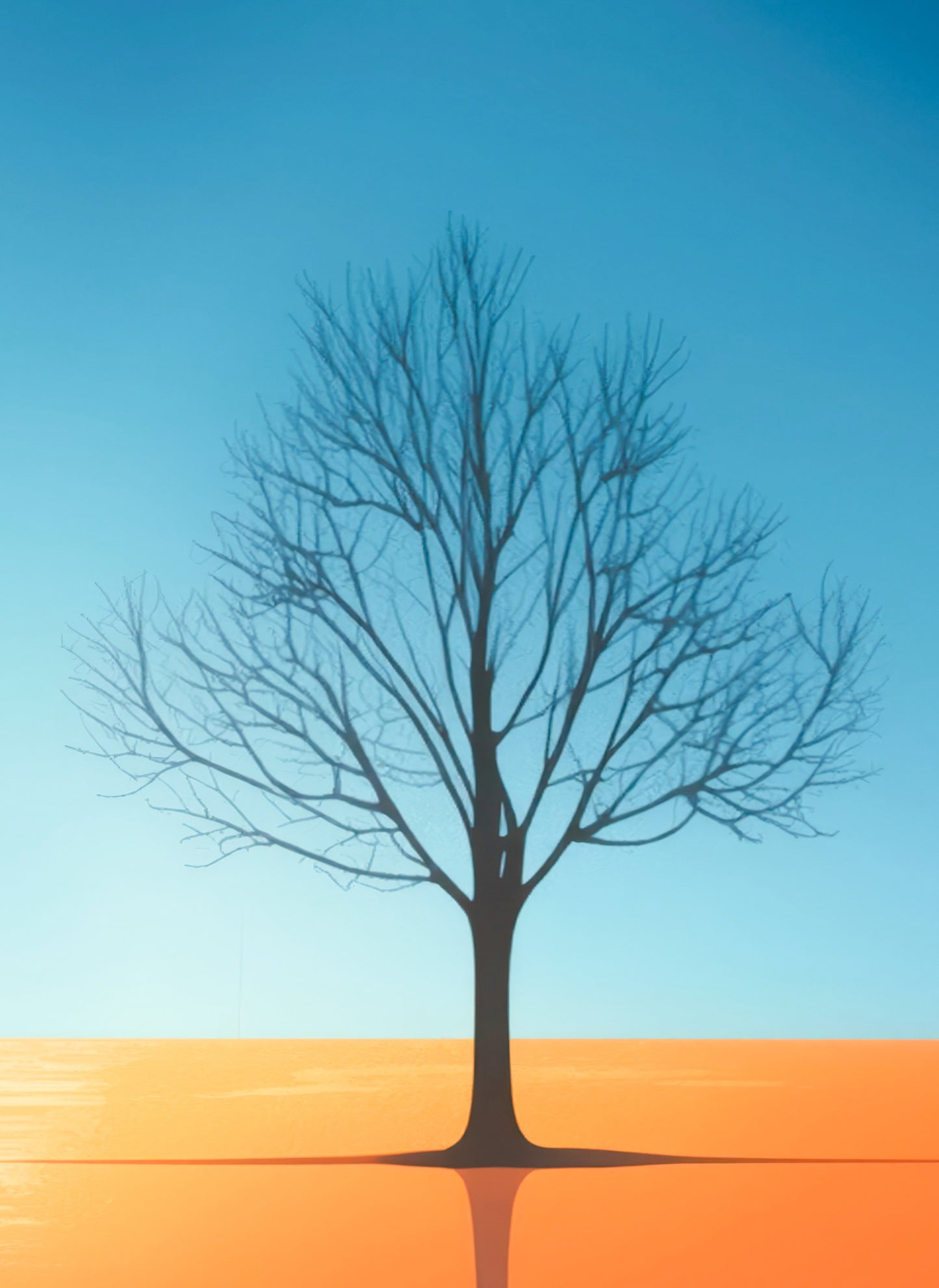 Der Pfad ins Zwischenlicht—Wandkunst, Fine Art Print, Leinwand, Acryldruck