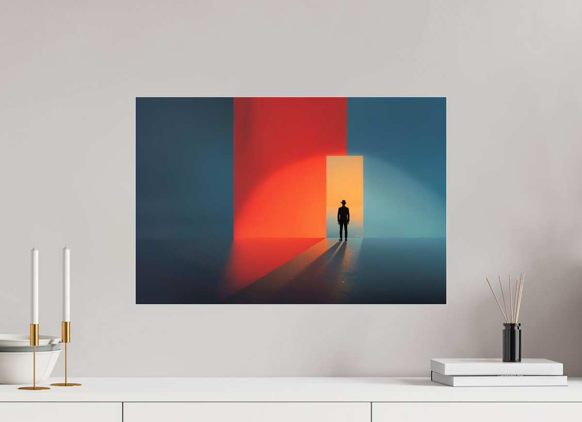 60 x 40 cm, Acrylglas glänzend standard Tor zum Meer-03—Wandkunst, Fine Art Print, Leinwand, Acryldruck, Alu-Dibond