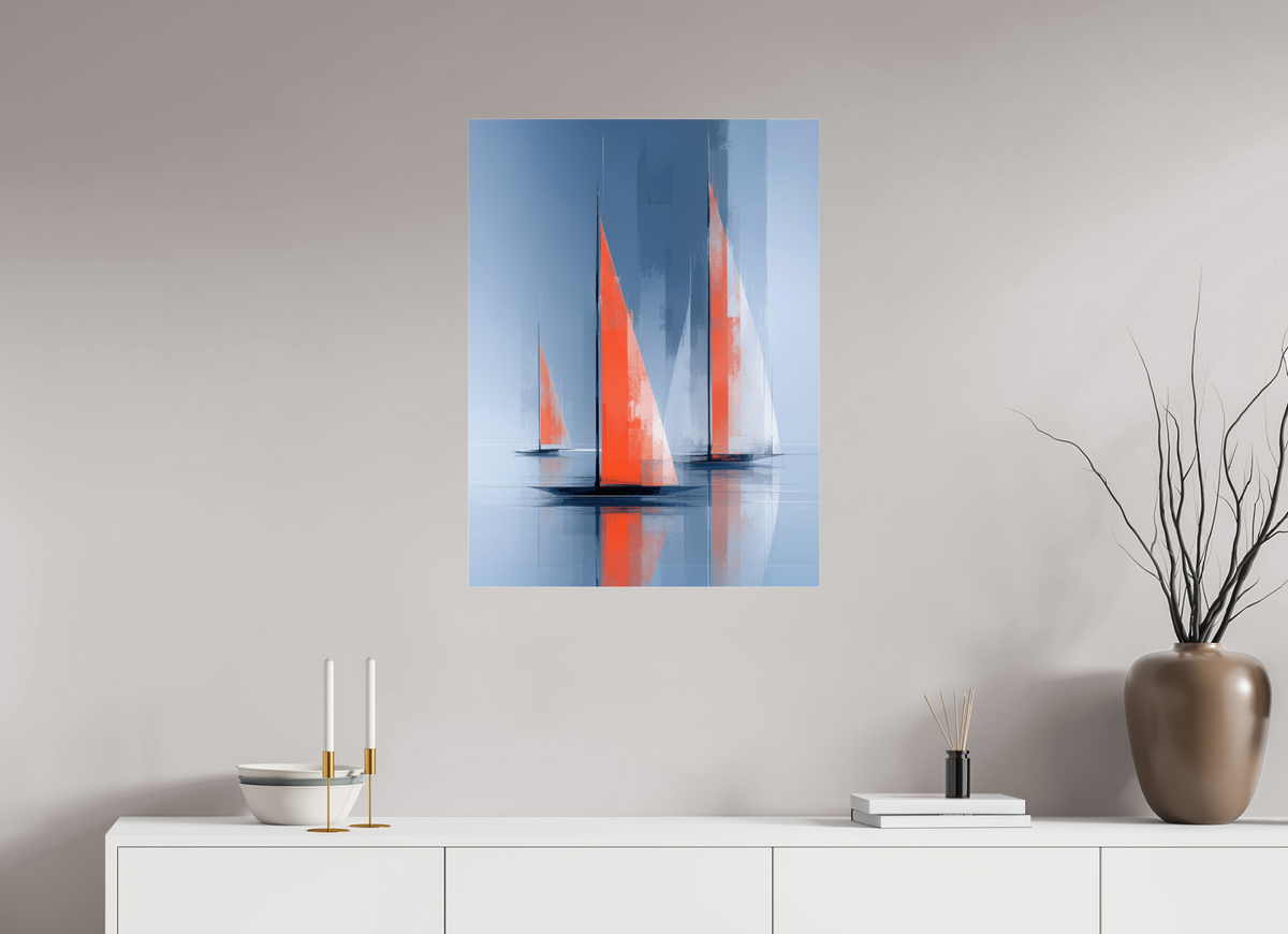 60 x 80 cm, Acrylglas glänzend standard Orange Zeichen