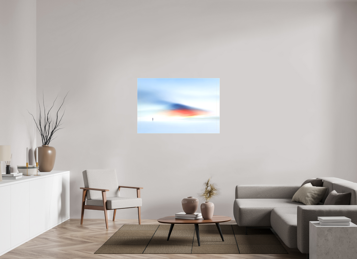 120 x 80 cm, Leinwand glänzend Im Atem der Dünen