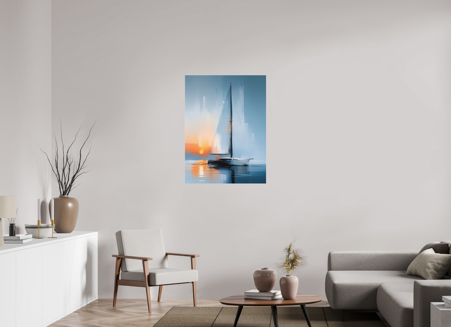 75 x 100 cm, Fine Art Pigmentdruck hinter Acrylglas Stille Passage