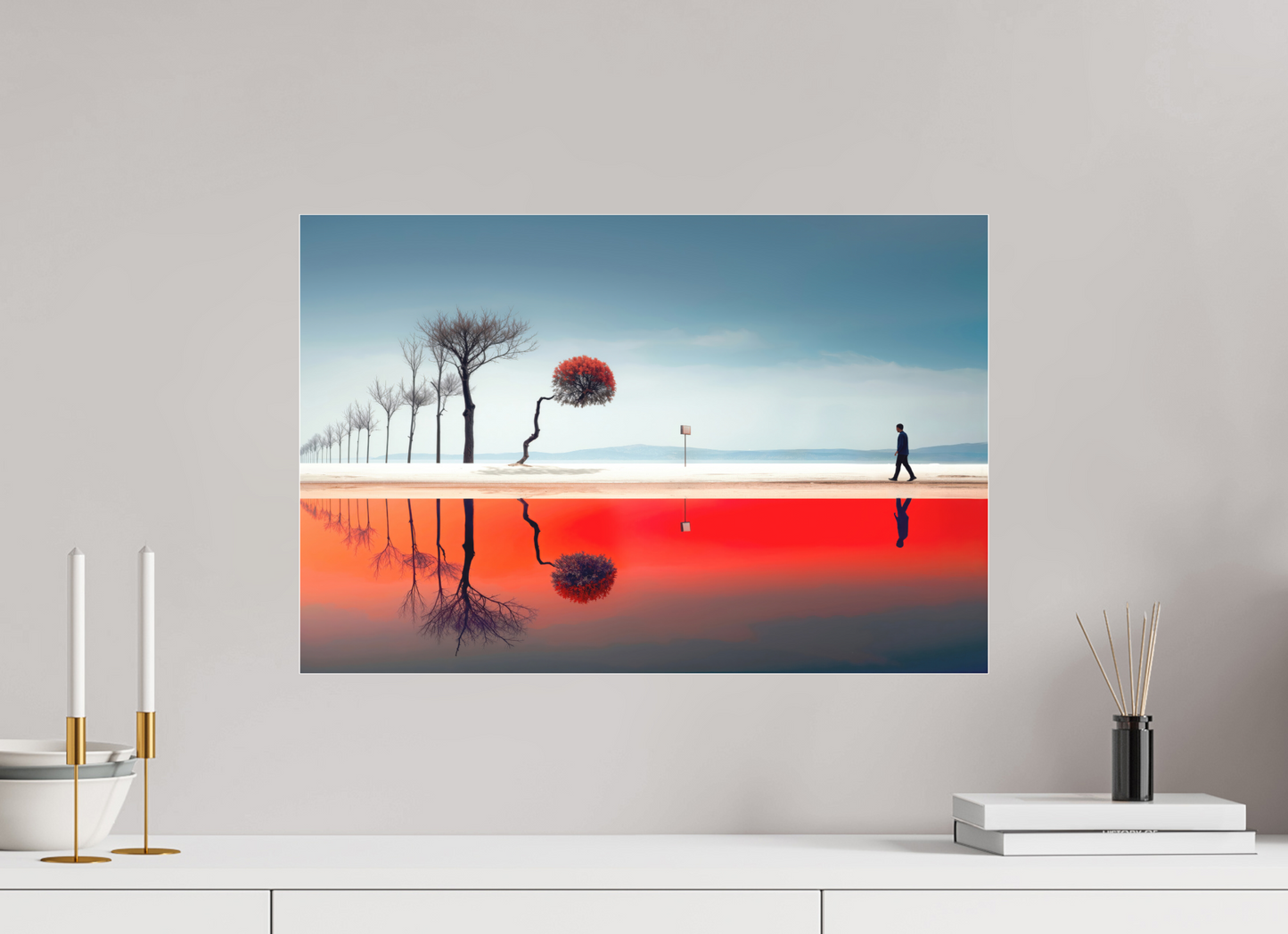 60 x 40 cm, Fine Art Pigmentdruck hinter Acrylglas Der Weg durch den Traumraum