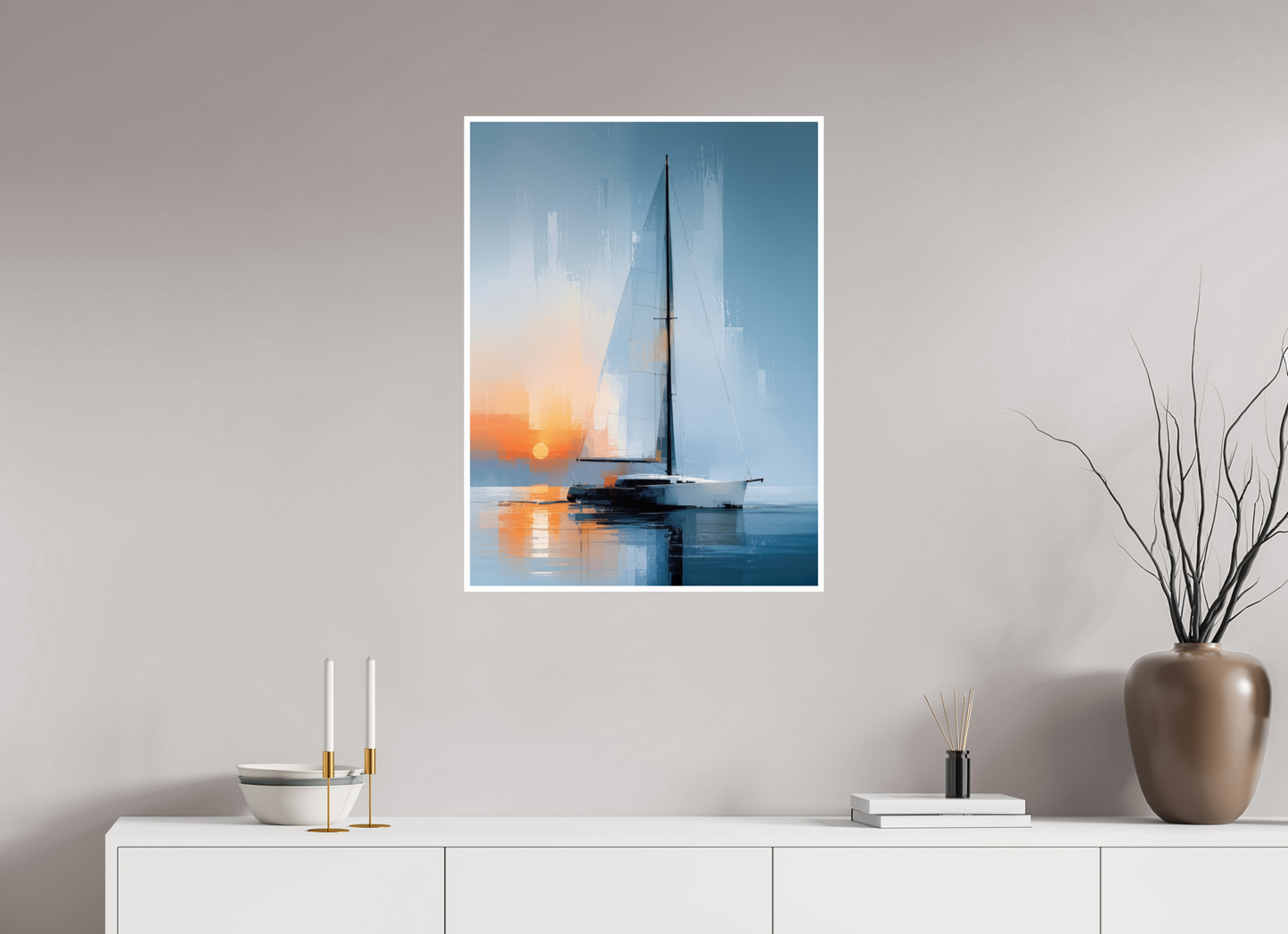 60 x 80 cm, Fine Art Print Hahnemühle Baryta Stille Passage