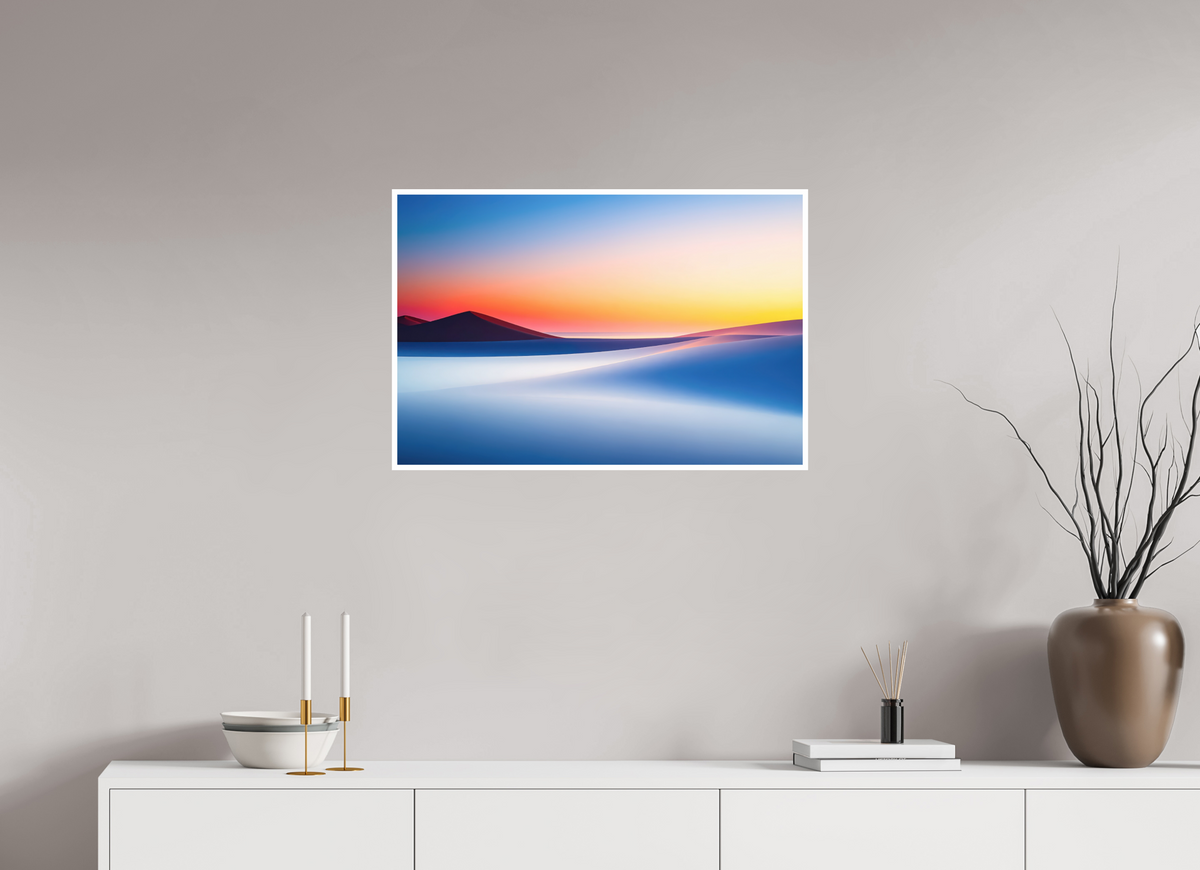 75 x 50 cm, Fine Art Print Hahnemühle Baryta Die Stille der Dünen-02—Wandkunst, Fine Art Print, Leinwand, Acryldruck, Alu-Dibond