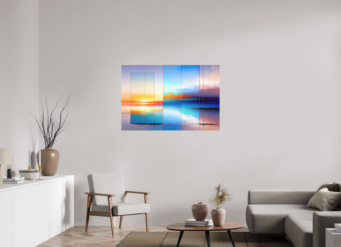 120 x 80 cm, Fine Art Pigmentdruck hinter Acrylglas Fenster zum Meer-01