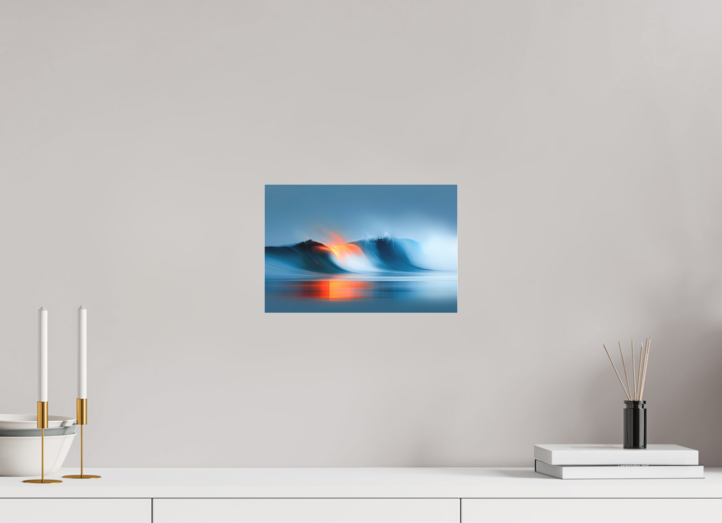 30 x 20 cm, Fine Art Pigmentdruck hinter Acrylglas Schwelle im Licht