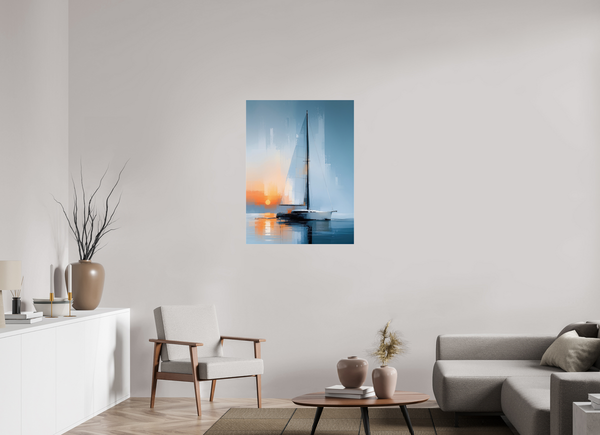 75 x 100 cm, Acrylglas glänzend standard Stille Passage