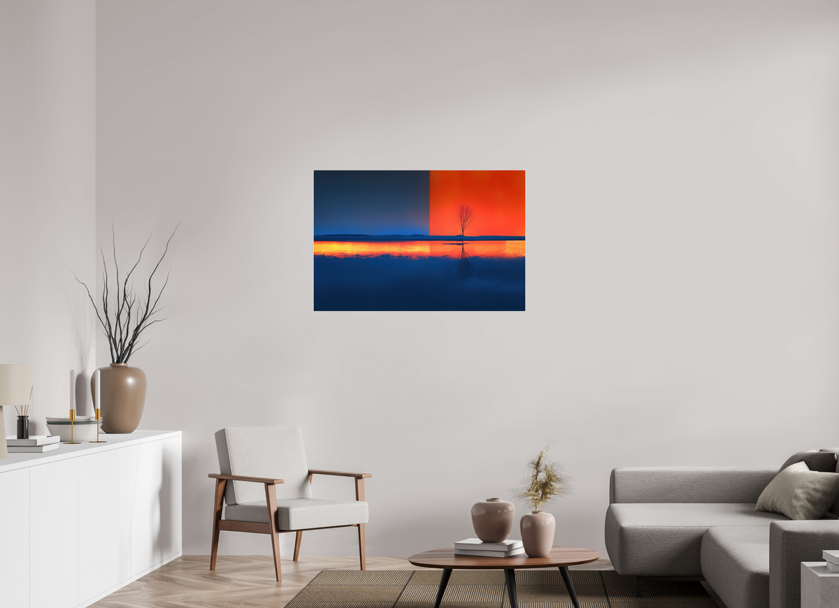 105 x 70 cm, Acrylglas glänzend standard Grenze des Lichts—Wandkunst, Fine Art Print, Leinwand, Acryldruck, Alu-Dibond