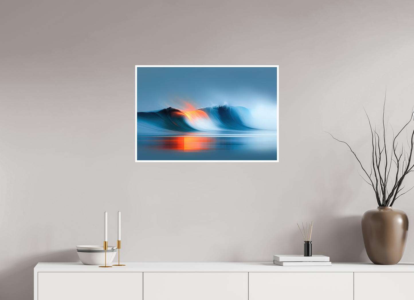 75 x 50 cm, Fine Art Print Hahnemühle Baryta Schwelle im Licht
