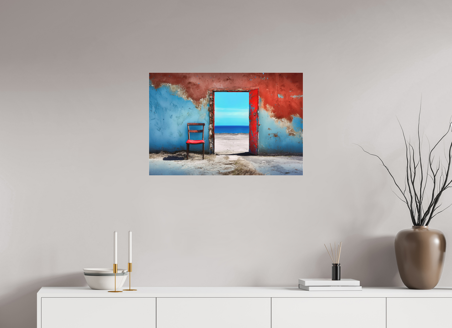 75 x 50 cm, Fine Art Pigmentdruck hinter Acrylglas Meeresblick-03