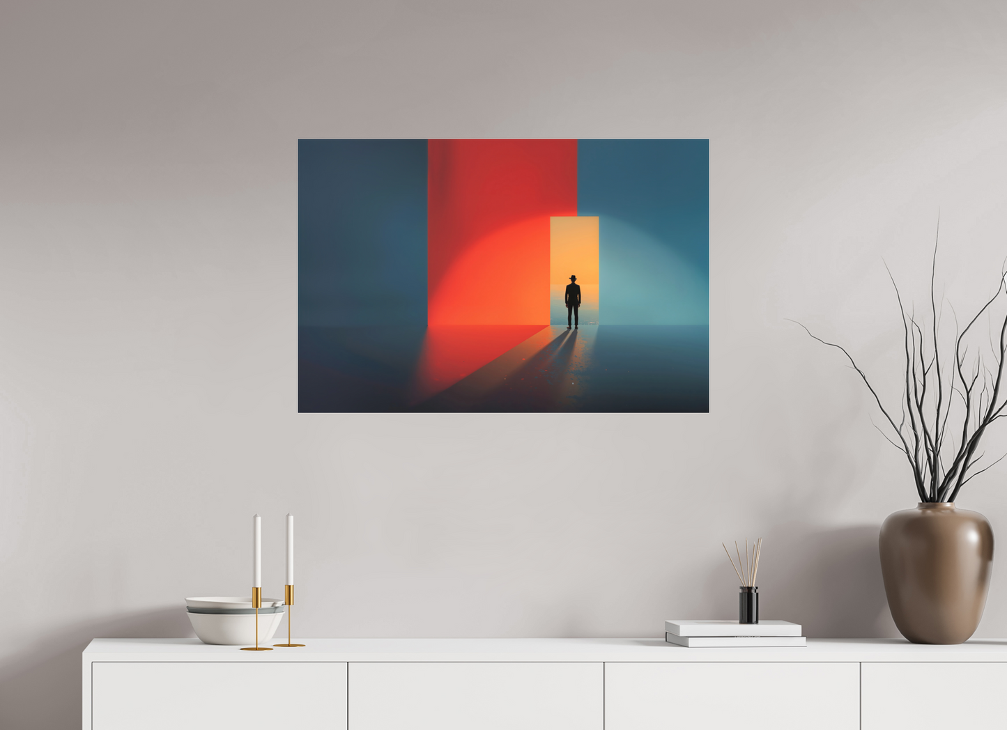 90 x 60 cm, Fine Art Pigmentdruck hinter Acrylglas Tor zum Meer-03