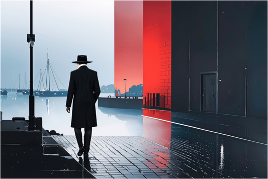 Main image Mann in Hafenstadt -noir city- 01