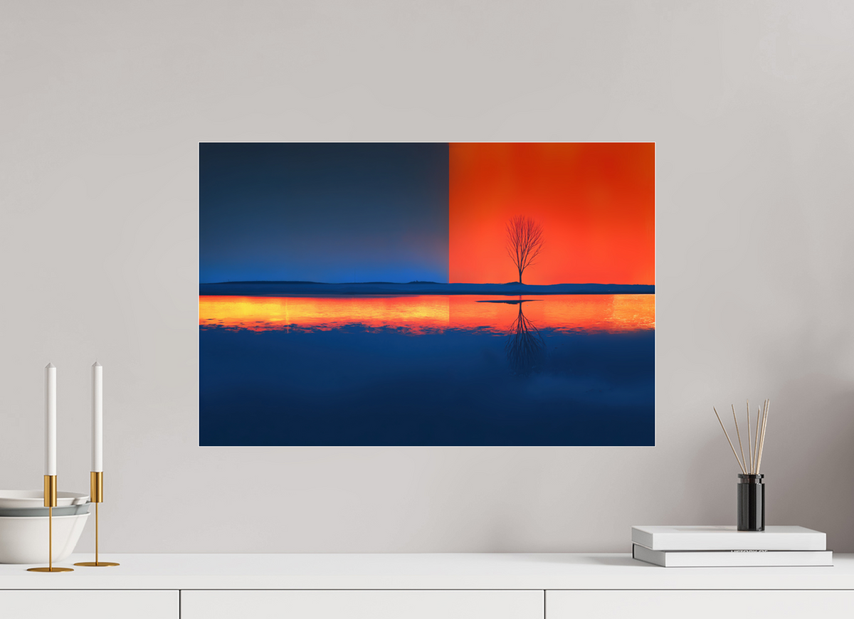 60 x 40 cm, Acrylglas glänzend standard Grenze des Lichts—Wandkunst, Fine Art Print, Leinwand, Acryldruck, Alu-Dibond