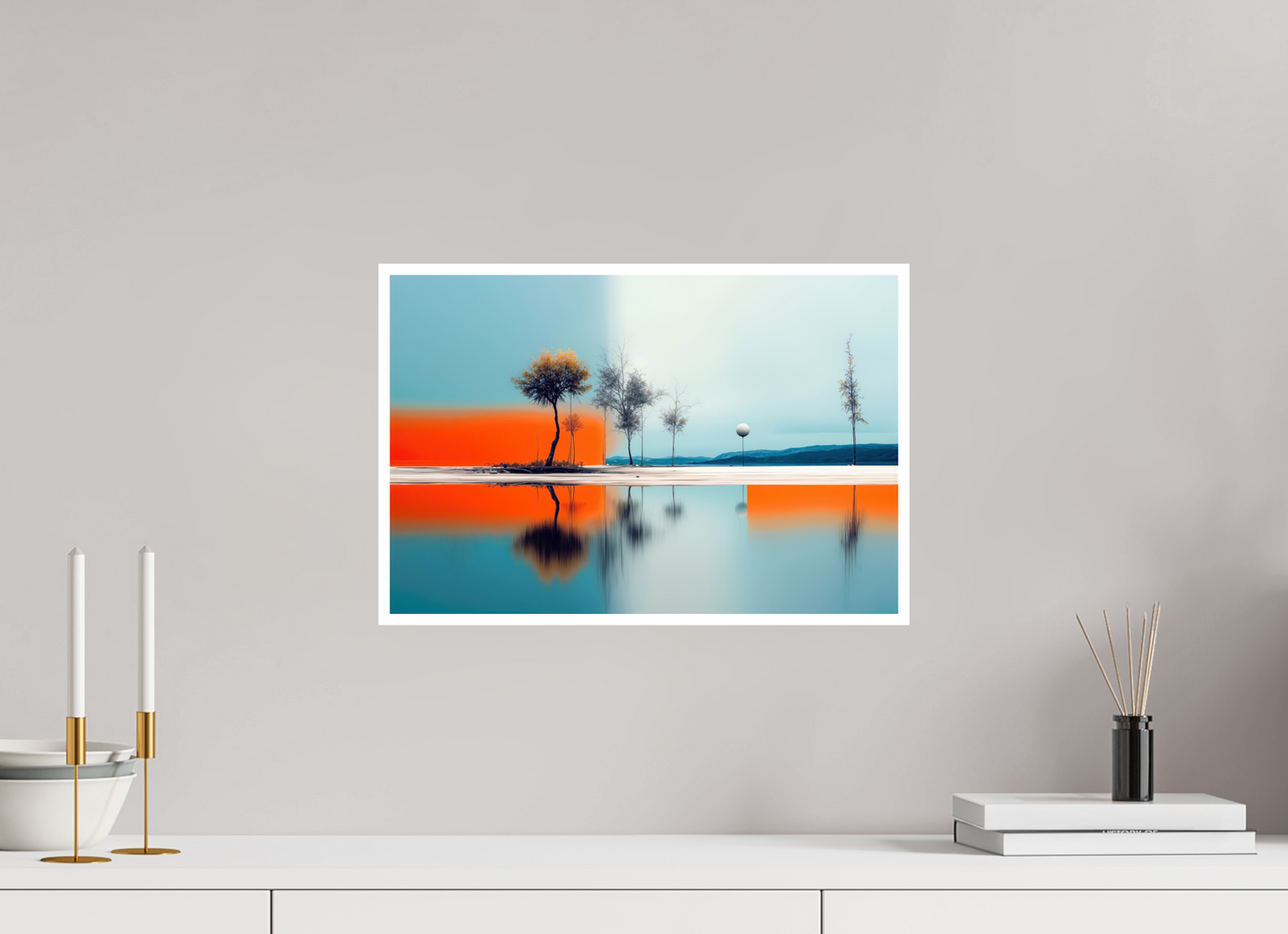 45 x 30 cm, Fine Art Print Hahnemühle Baryta Horizont der Gegensätze
