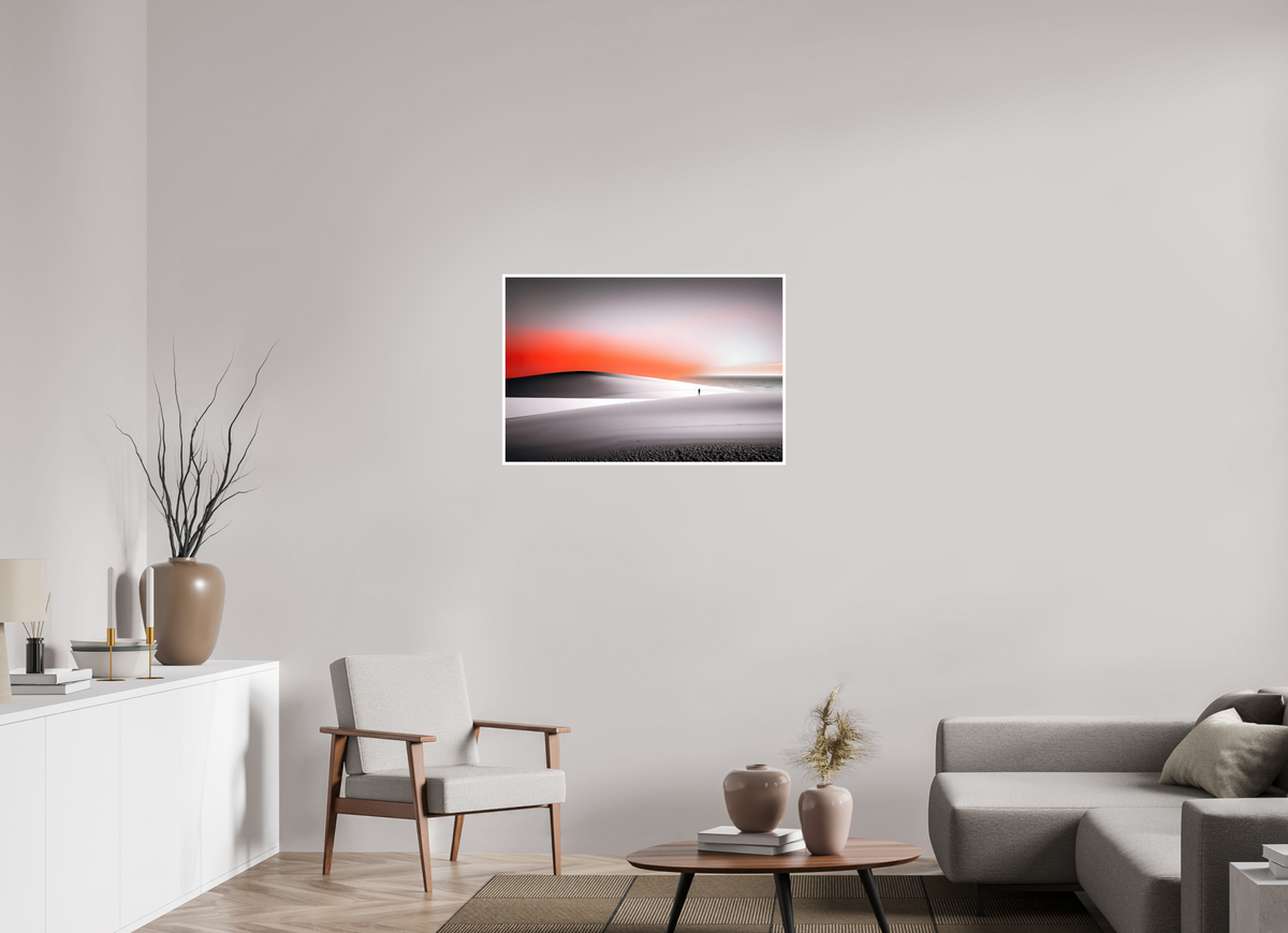 90 x 60 cm, Fine Art Print Hahnemühle Baryta Verloren im Licht—Wandkunst, Fine Art Print, Leinwand, Acryldruck, Alu-Dibond