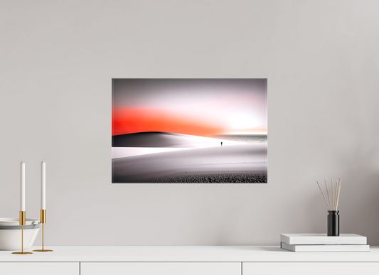45 x 30 cm, Leinwand glänzend Verloren im Licht—Wandkunst, Fine Art Print, Leinwand, Acryldruck, Alu-Dibond