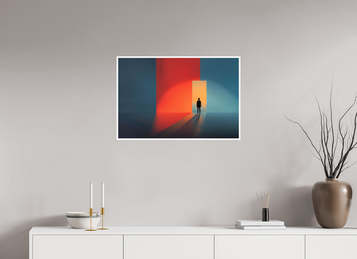 75 x 50 cm, Fine Art Print Hahnemühle Baryta Tor zum Meer-03—Wandkunst, Fine Art Print, Leinwand, Acryldruck, Alu-Dibond