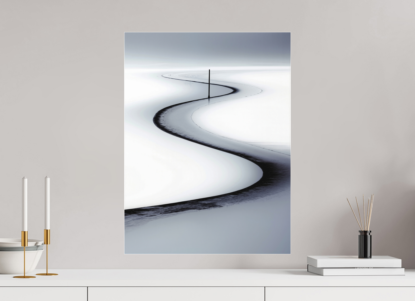 45 x 60 cm, Fine Art Pigmentdruck hinter Acrylglas Priel