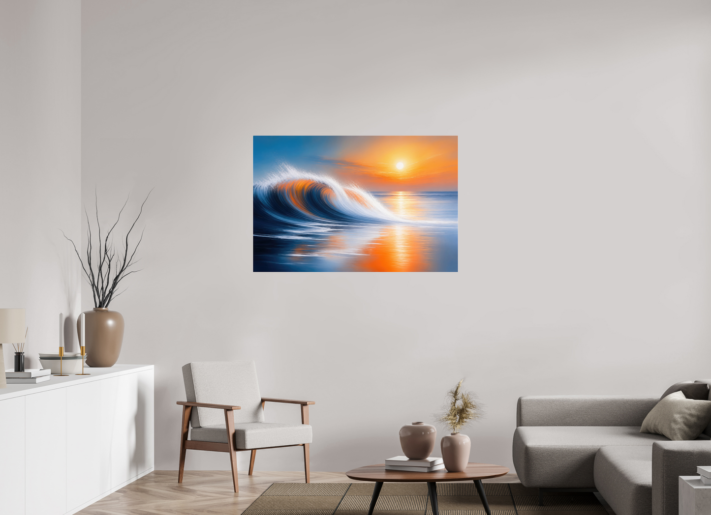120 x 80 cm, Acrylglas glänzend standard Tragendes Licht