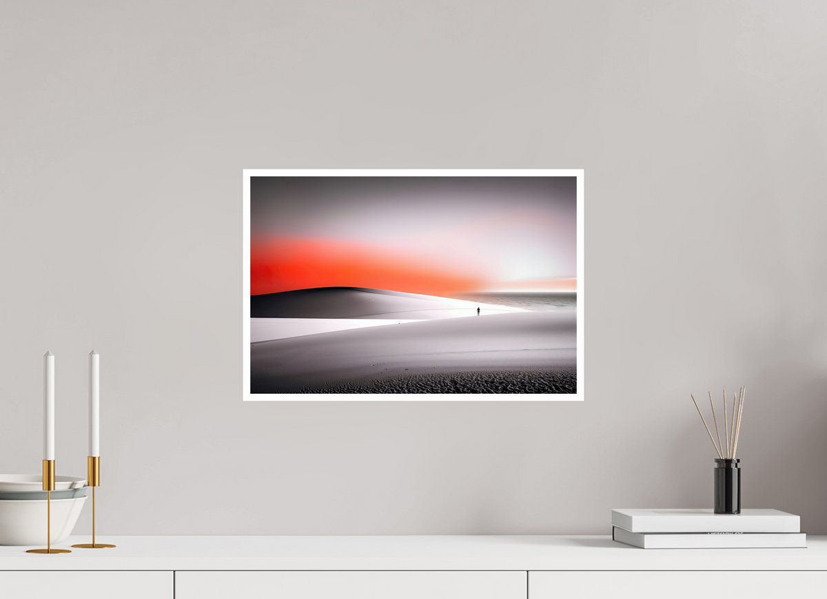 45 x 30 cm, Fine Art Print Hahnemühle Baryta Verloren im Licht—Wandkunst, Fine Art Print, Leinwand, Acryldruck, Alu-Dibond