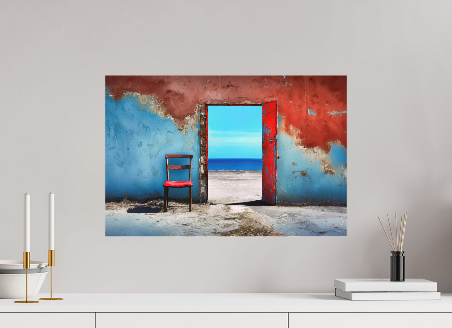 60 x 40 cm, Fine Art Pigmentdruck hinter Acrylglas Meeresblick-03