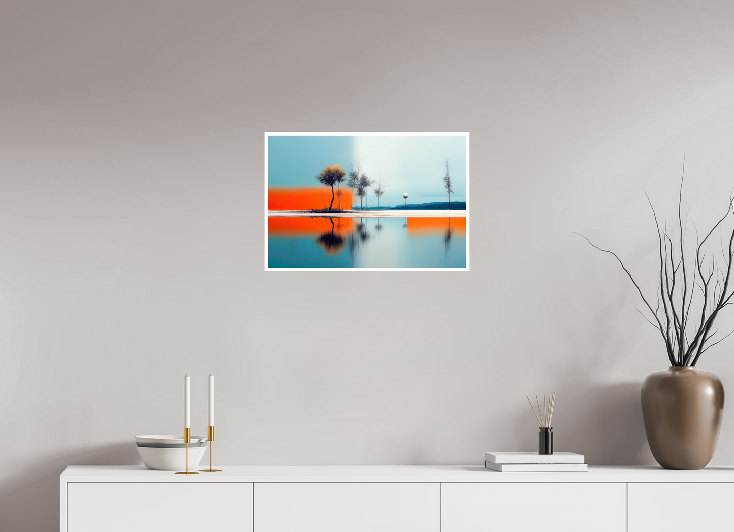 60 x 40 cm, Fine Art Print Hahnemühle Baryta Horizont der Gegensätze