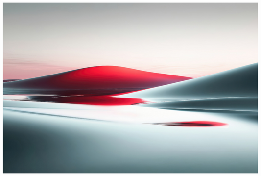 Main image Die Stille der Dünen-06—Wandkunst, Fine Art Print, Leinwand, Acryldruck, Alu-Dibond