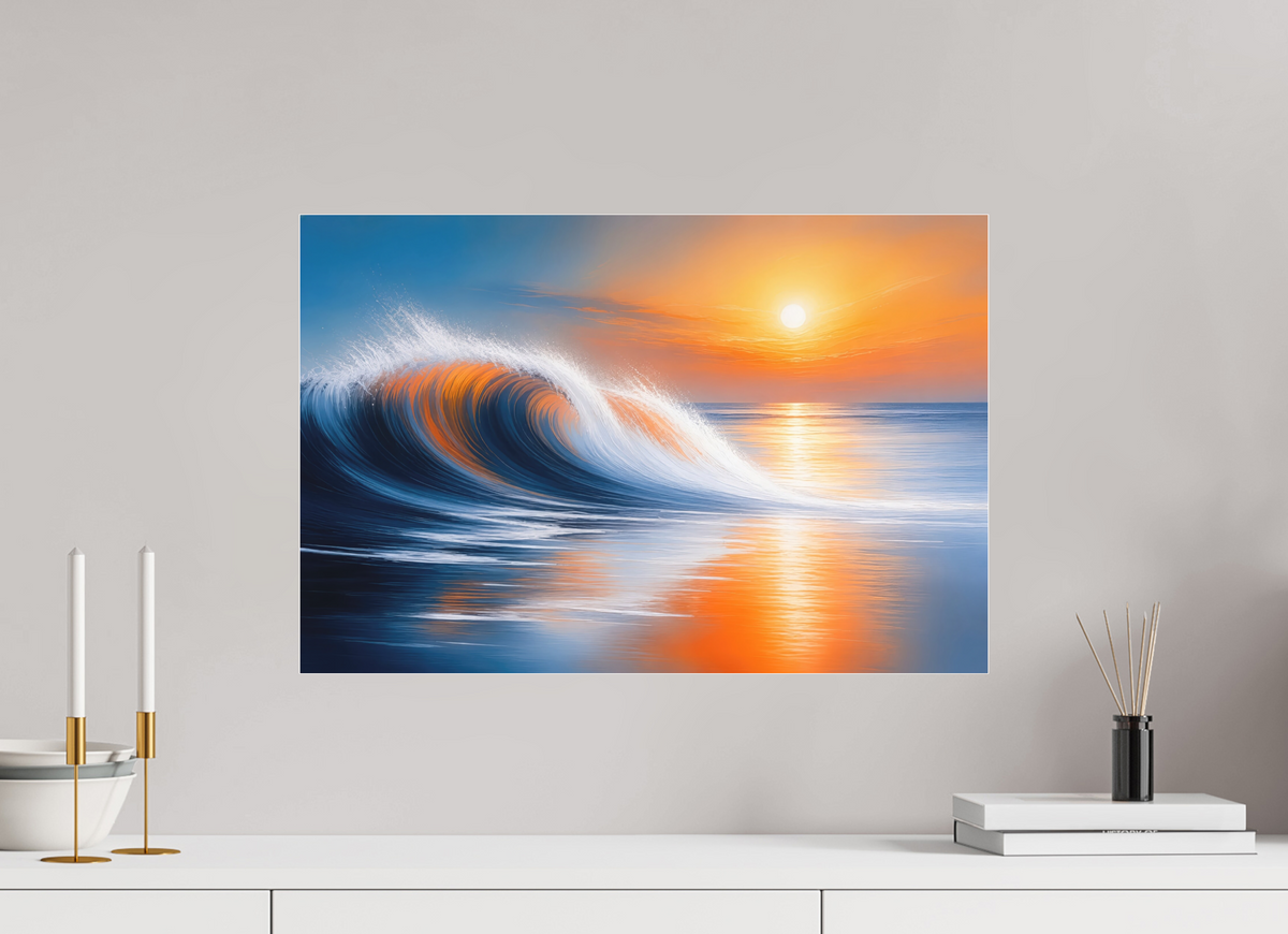 60 x 40 cm, Fine Art Pigmentdruck hinter Acrylglas Tragendes Licht—Wandkunst, Fine Art Print, Leinwand, Acryldruck, Alu-Dibond