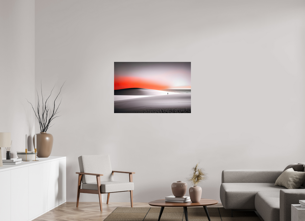 105 x 70 cm, Acrylglas glänzend standard Verloren im Licht—Wandkunst, Fine Art Print, Leinwand, Acryldruck, Alu-Dibond