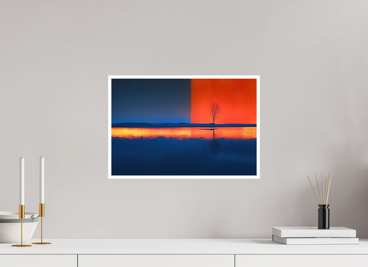 45 x 30 cm, Fine Art Print Hahnemühle Baryta Grenze des Lichts—Wandkunst, Fine Art Print, Leinwand, Acryldruck, Alu-Dibond