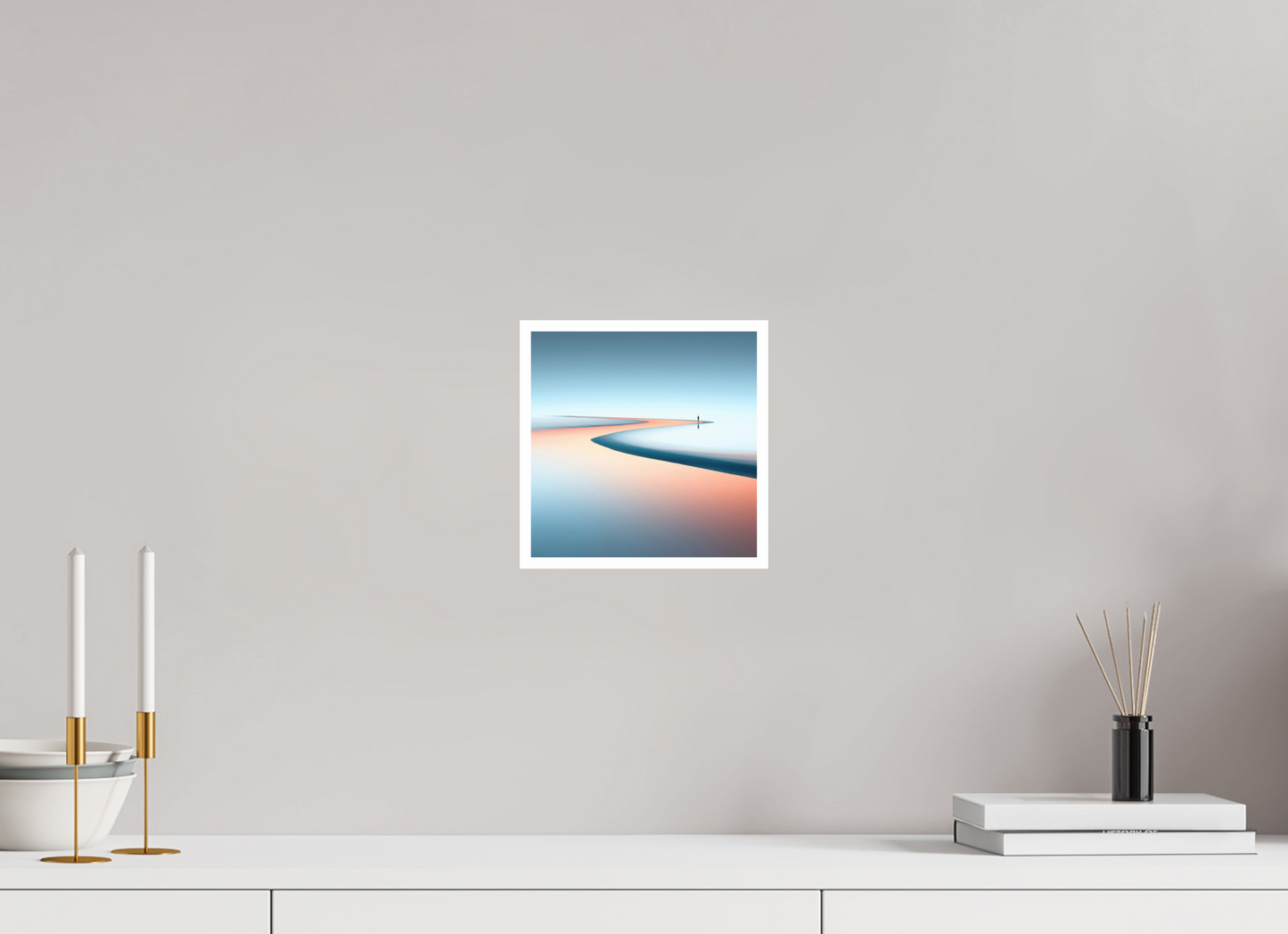20 x 20 cm, Fine Art Print Hahnemühle Baryta Am Rand der Unendlichkeit