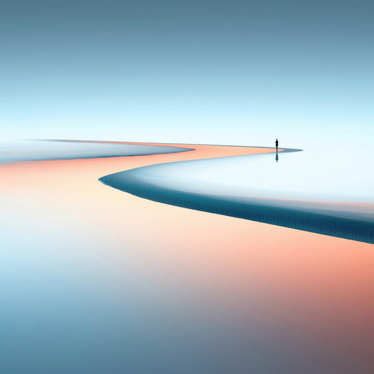 Main image Am Rand der Unendlichkeit—Wandkunst, Fine Art Print, Leinwand, Acryldruck, Alu-Dibond