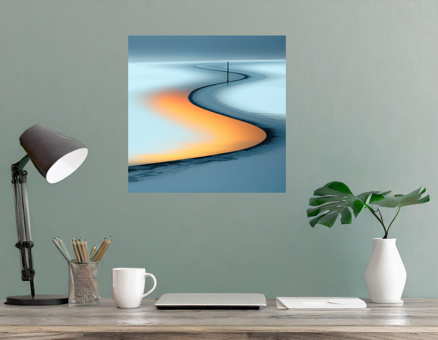 Priel Doré – Art Mural, Impression Fine Art, Toile, Impression Acrylique, Alu-Dibond