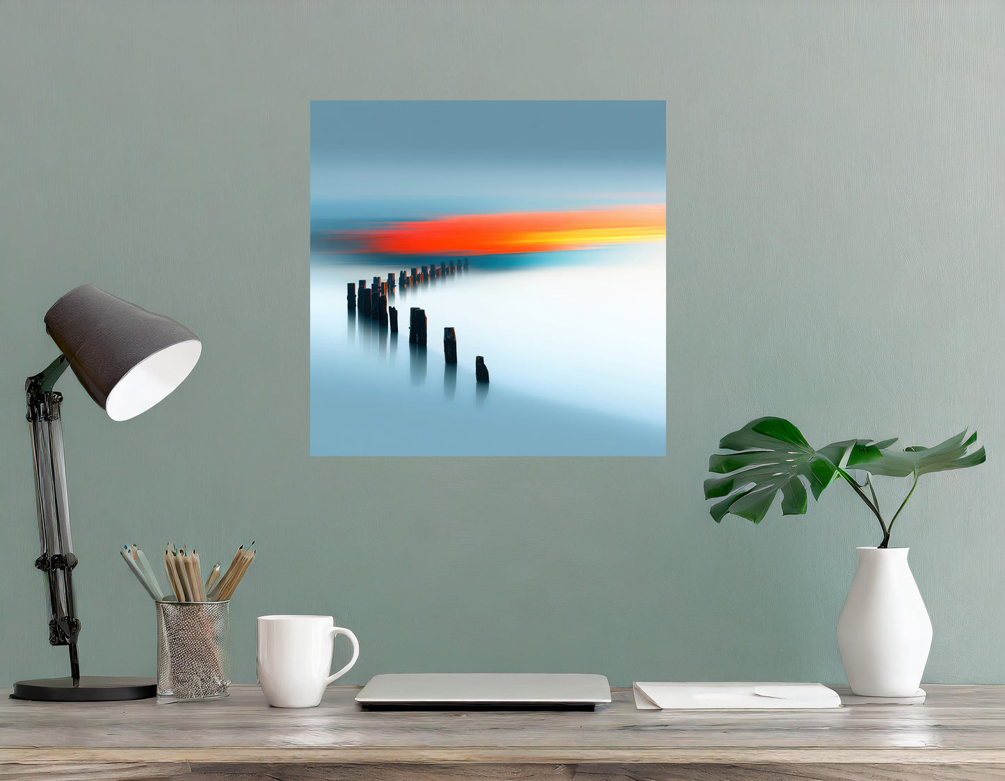 Pfad ins Licht—Wandkunst, Fine Art Print, Leinwand, Acryldruck, Alu-Dibond