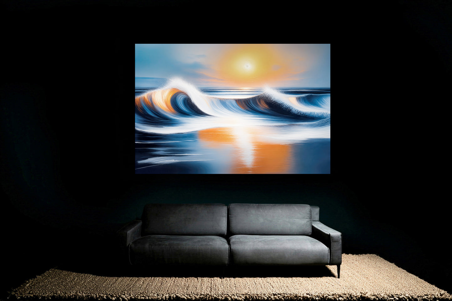 Dialogue of the Waves—Wall Art, Fine Art Print, Canvas, Acrylic Print, Aluminum Dibond