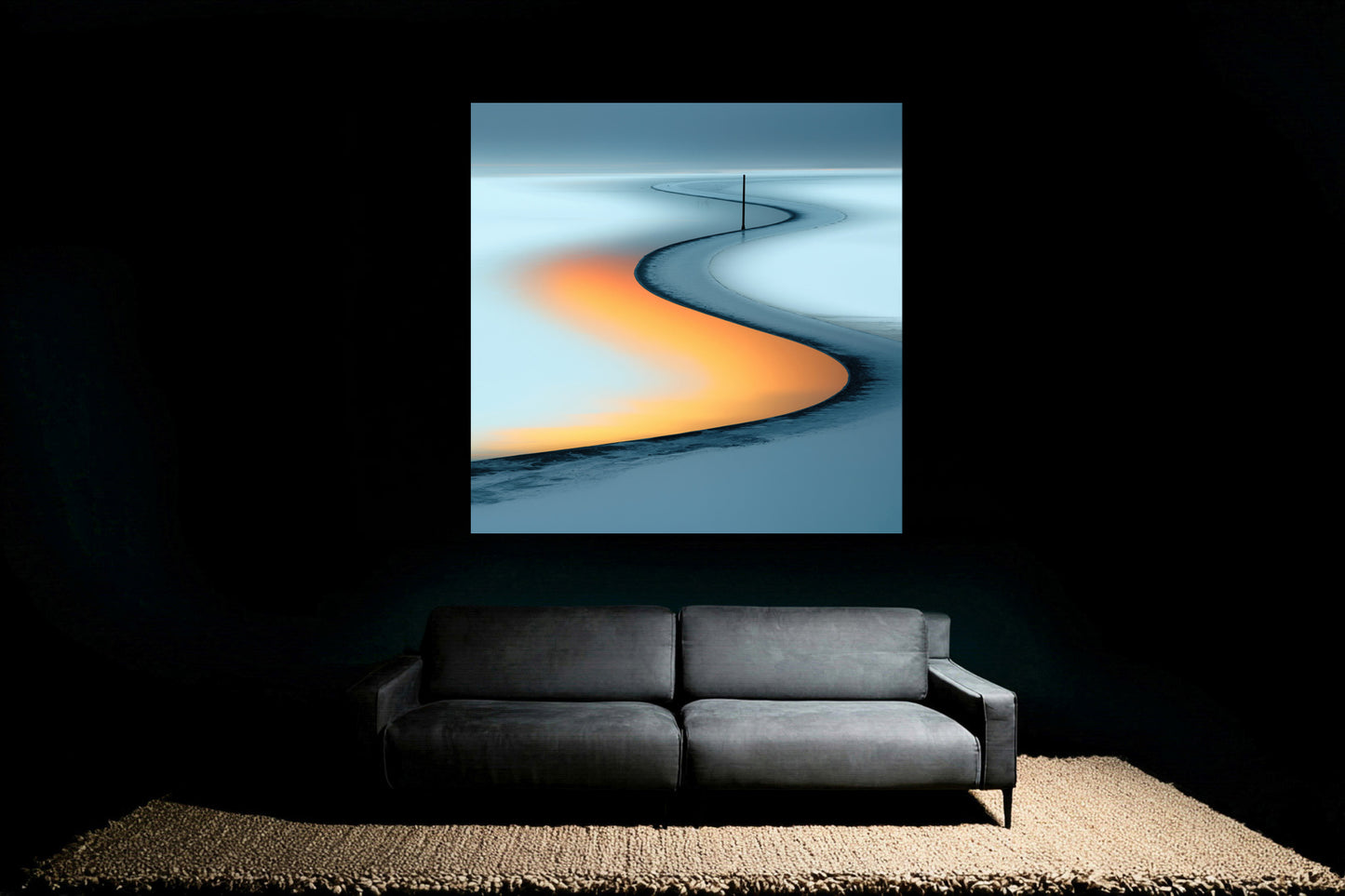Priel Doré – Art Mural, Impression Fine Art, Toile, Impression Acrylique, Alu-Dibond