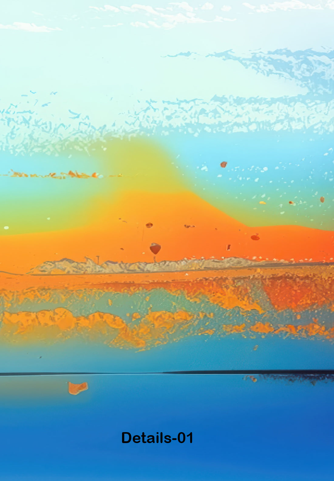 Fenster zum Meer-01—Wandkunst, Fine Art Print, Leinwand, Acryldruck, Alu-Dibond