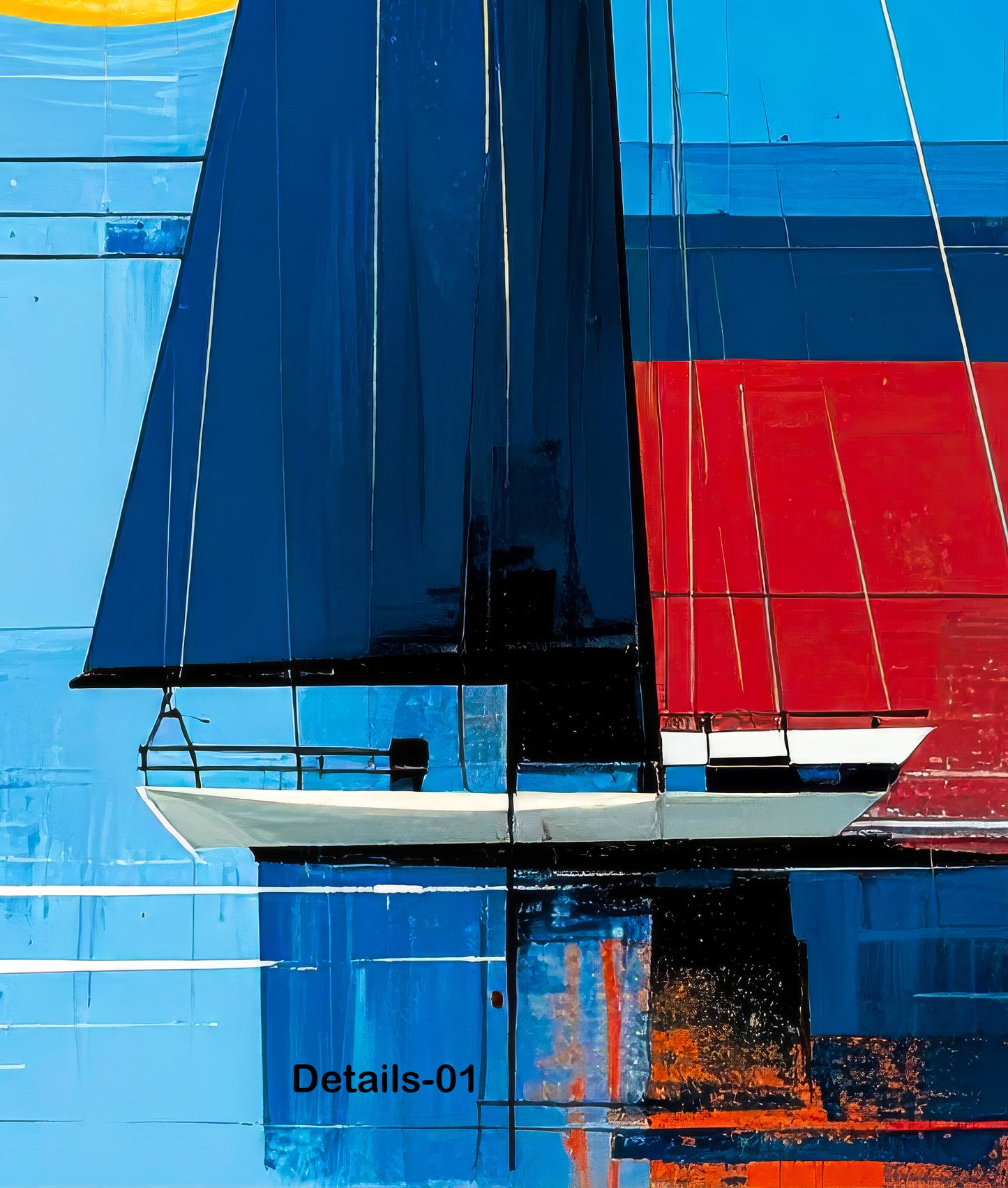 Sailboat Art – Light, Color, and Movement—Wall Art, Fine Art Print, Canvas, Acrylic Print, Aluminum Dibond