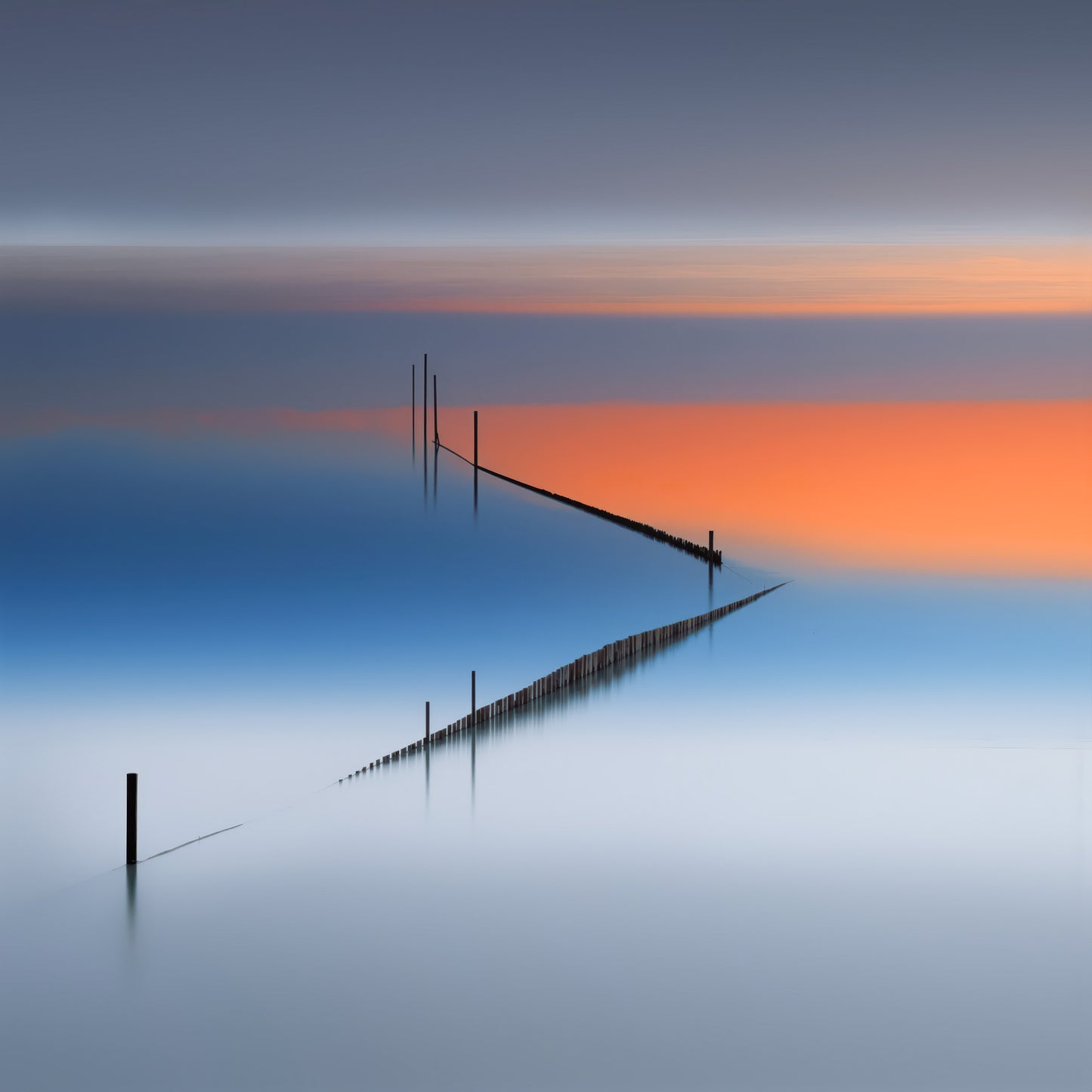 Main image Stille Linien—Wandkunst, Fine Art Print, Leinwand, Acryldruck, Alu-Dibond